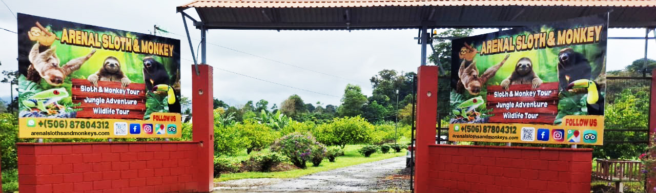 sloths and monkeys facilities-entrance
